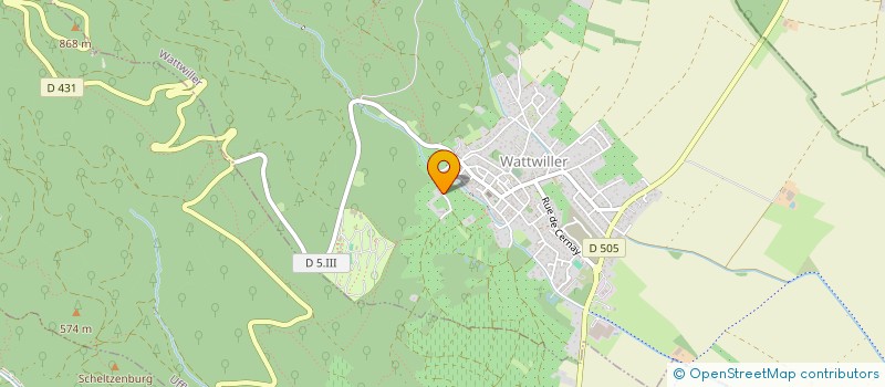 localisation de l'entreprise MADAME ROSETTE VOTANO  WATTWILLER