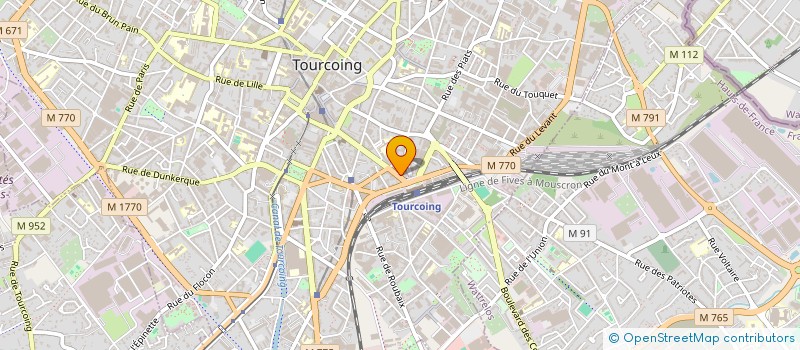 localisation de l'entreprise MADAME ROSHANAK FIROOZBAKHSH à TOURCOING