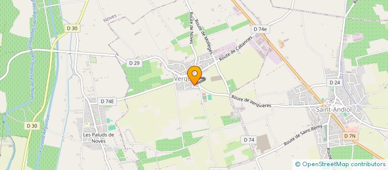 localisation de l'entreprise MADAME ROSIE BAUDINO  VERQUIERES