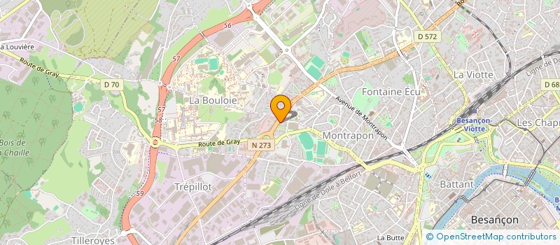 localisation de l'entreprise MADAME ROSIE COSTE à BESANCON