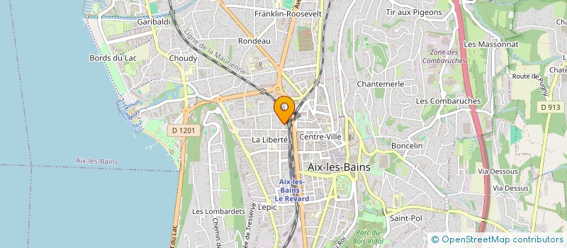 localisation de l'entreprise MADAME ROSIE EYRE  AIX-LES-BAINS