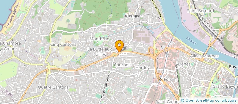 localisation de l'entreprise MADAME ROSIE HARRIET  ANGLET