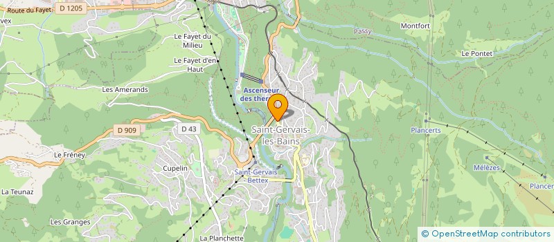 localisation de l'entreprise MADAME ROSINA NORTON à SAINT-GERVAIS-LES-BAINS