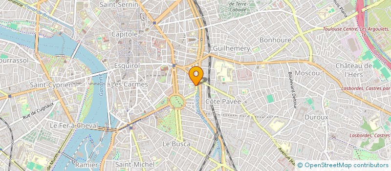 localisation de l'entreprise MADAME ROSINE BAURIAUD à TOULOUSE