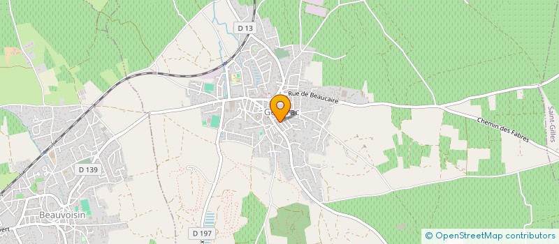 localisation de l'entreprise MADAME ROSINE BAVOIL  GENERAC