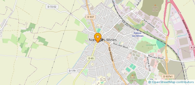 localisation de l'entreprise MADAME ROSINE BERNARD  NUX-LES-MINES