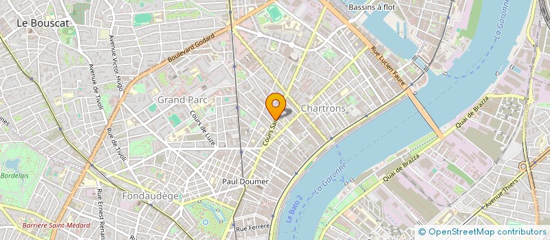 localisation de l'entreprise MADAME ROSINE BISSAMA  BORDEAUX