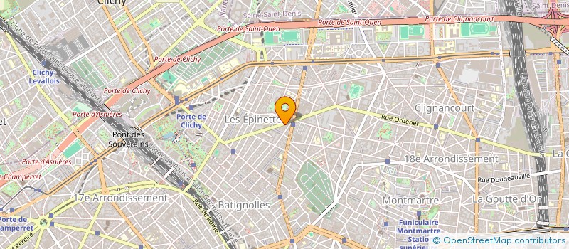 localisation de l'entreprise MADAME ROSINE CADORET  PARIS