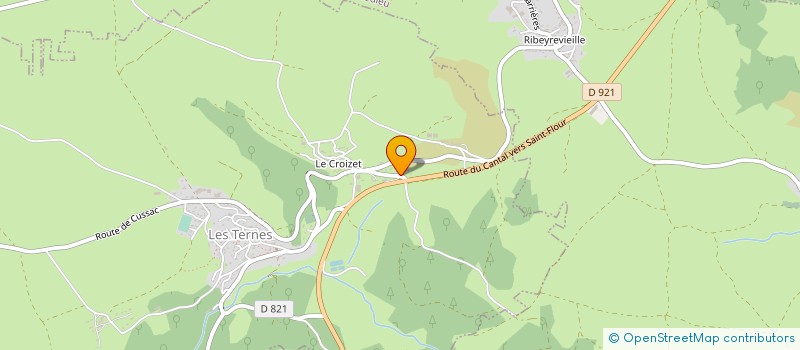localisation de l'entreprise MADAME ROSINE CHASTANG à LES TERNES