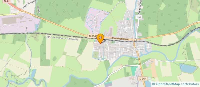 localisation de l'entreprise MADAME ROSINE COLLET  DOUZY