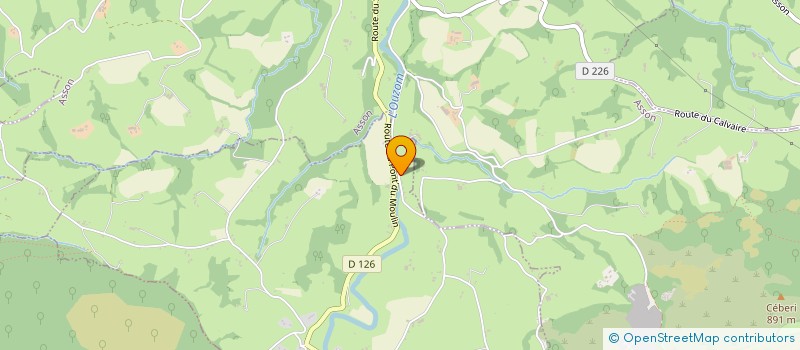 localisation de l'entreprise MADAME ROSINE DA SILVA  ARTHEZ-D'ASSON