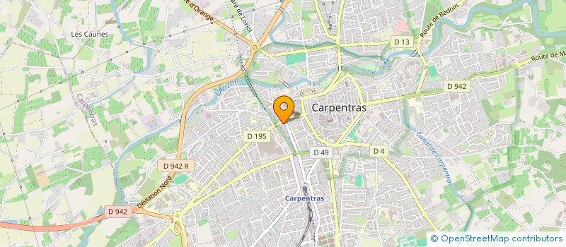 localisation de l'entreprise MADAME ROSINE EYANG ONDZAGHE  CARPENTRAS