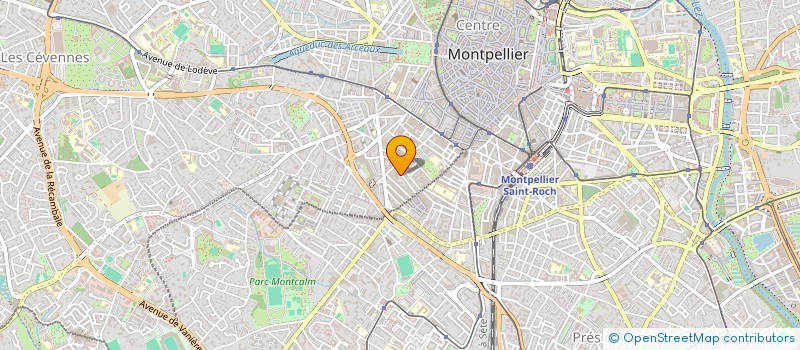 localisation de l'entreprise MADAME ROSINE GAST à MONTPELLIER