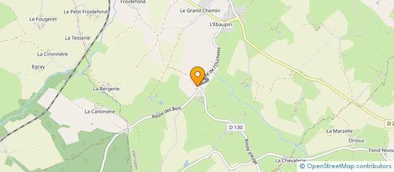 localisation de l'entreprise MADAME ROSINE JACQUES  VERRUYES