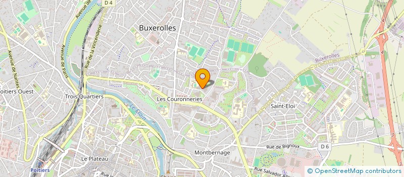 localisation de l'entreprise MADAME ROSINE KABORE  POITIERS