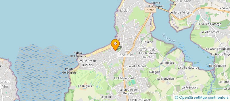 localisation de l'entreprise MADAME ROSINE LEBOURDAIS à LANCIEUX