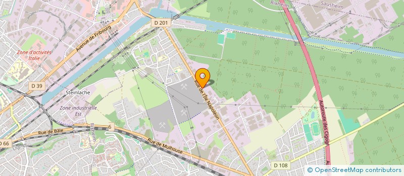 localisation de l'entreprise MADAME ROSINE MEYER  RIXHEIM