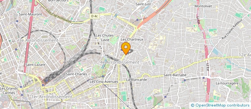 localisation de l'entreprise MADAME ROSINE NAKOU à MARSEILLE