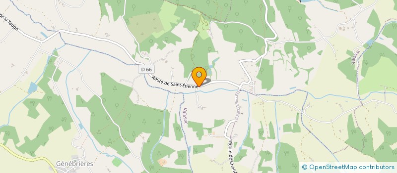 localisation de l'entreprise MADAME ROSINE PENCHENAT  VAISSAC