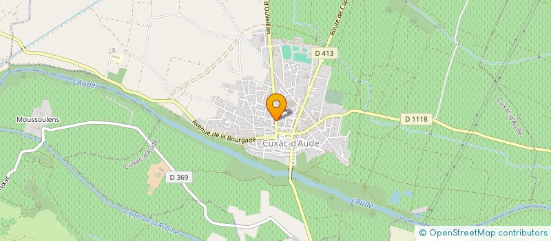 localisation de l'entreprise MADAME ROSINE RUBIO à CUXAC-D'AUDE