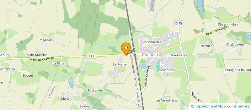 localisation de l'entreprise MADAME ROSINE SEVE à CHANEINS