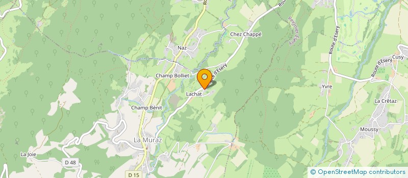 localisation de l'entreprise MADAME ROSINE SIEGFRIED  LA MURAZ