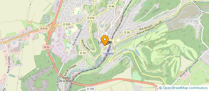 localisation de l'entreprise MADAME ROSINE WERBROUCK  LONGWY