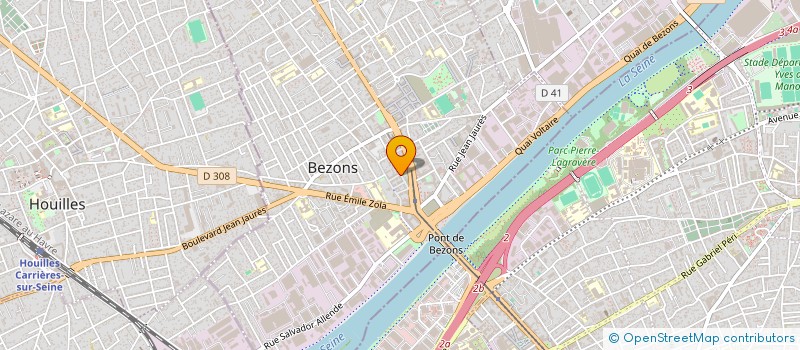 localisation de l'entreprise MADAME ROSITA COSTALLAT  ARGENTEUIL