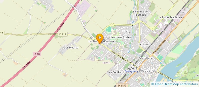 localisation de l'entreprise MADAME ROSITA DUCHAILLE à BEAUGENCY