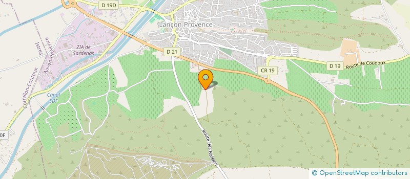 localisation de l'entreprise MADAME ROSITA DUFRESNE  LANCON-PROVENCE