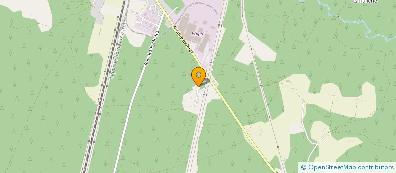 localisation de l'entreprise MADAME ROSITA GABARRE  BEYLONGUE