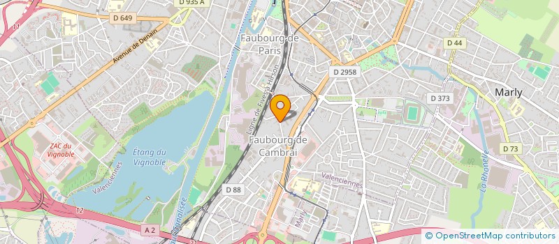 localisation de l'entreprise MADAME ROSITA KLEIN  VALENCIENNES