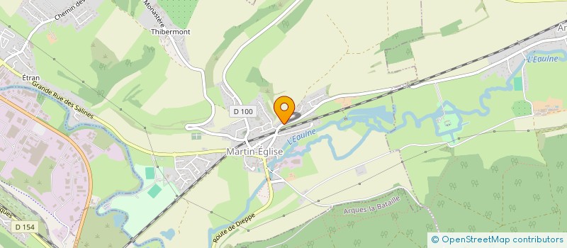 localisation de l'entreprise MADAME ROSITA VALLOT  MARTIN-EGLISE