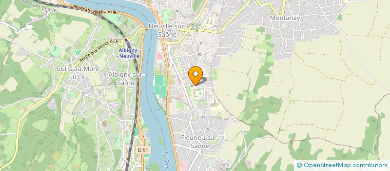 localisation de l'entreprise MADAME ROSITSA ATANASOVA  FLEURIEU-SUR-SAONE