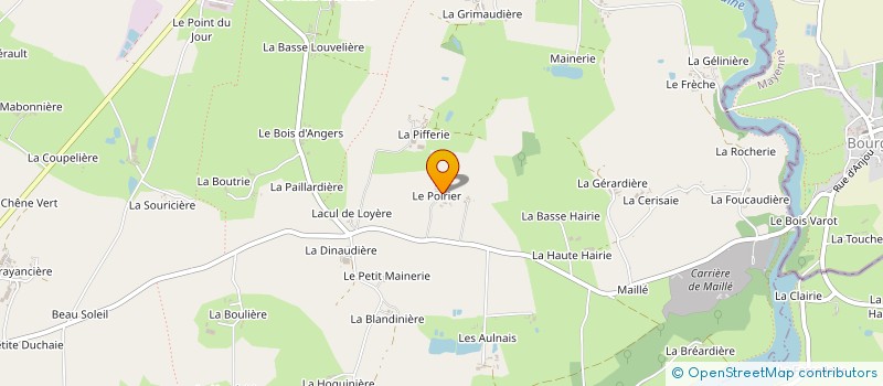 localisation de l'entreprise MADAME ROSITSA RUSEVA  ERBREE