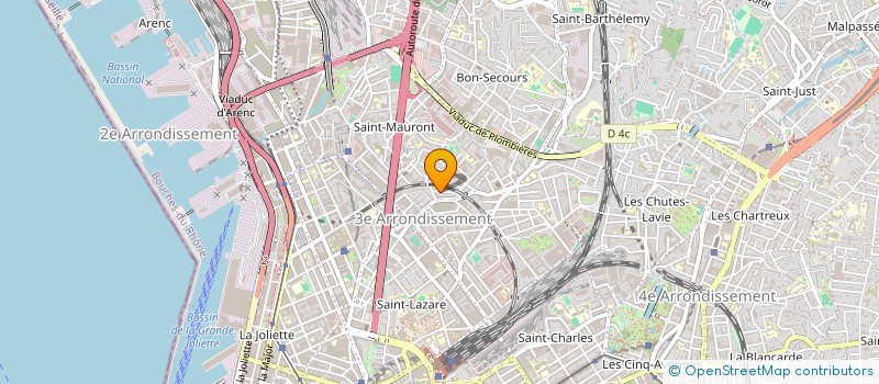 localisation de l'entreprise MADAME ROSSELLA FOSCIELLO à MARSEILLE