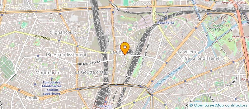 localisation de l'entreprise MADAME ROSSY MUANAPUTU MUANA-POTO  PARIS