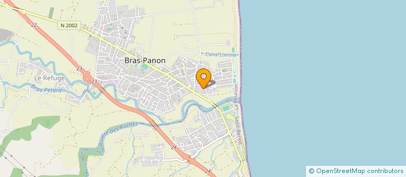 localisation de l'entreprise MADAME ROSXINE TAILE  BRAS-PANON