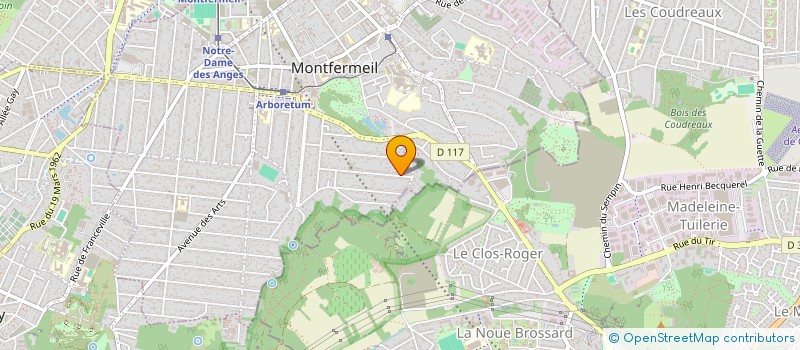 localisation de l'entreprise MADAME ROSY BALAY  MONTFERMEIL