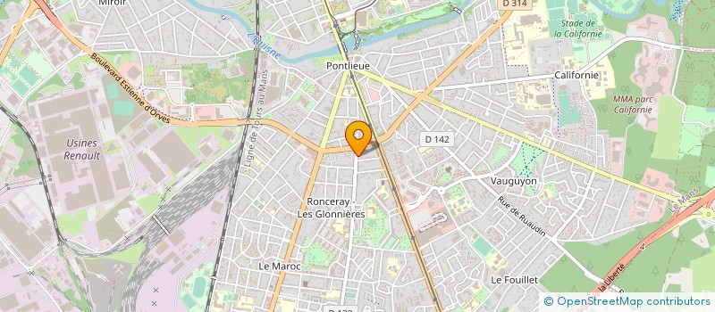 localisation de l'entreprise MADAME ROSY-LU MAGDELEINE  LE MANS