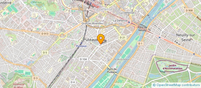 localisation de l'entreprise MADAME ROSY NEHME  PUTEAUX