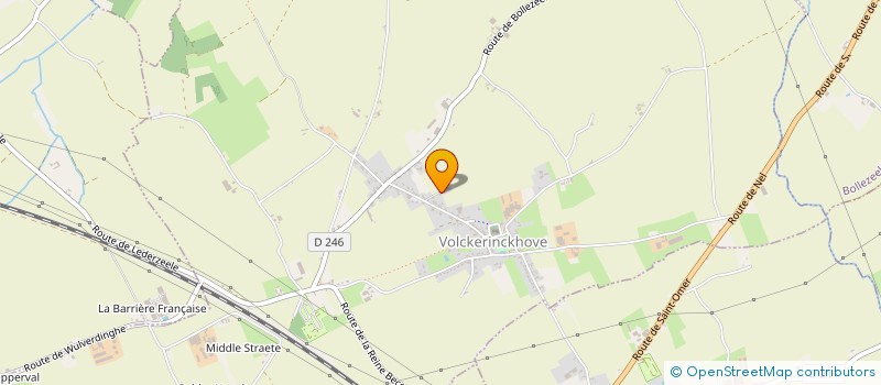 localisation de l'entreprise MADAME ROSY POULY à VOLCKERINCKHOVE