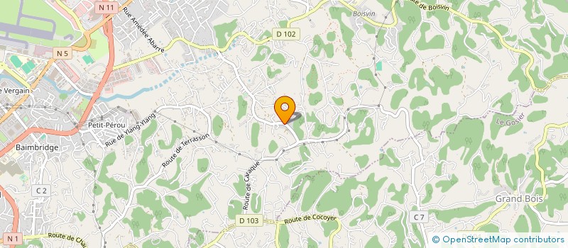 localisation de l'entreprise MADAME ROSY SOPHIYAIR à LES ABYMES