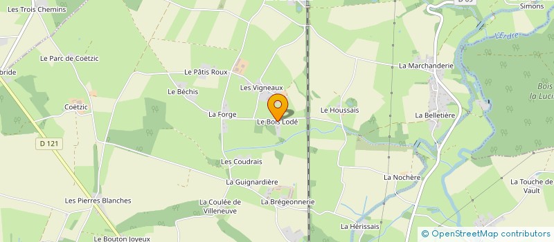 localisation de l'entreprise MADAME ROUAUD DOUET à PETIT-MARS