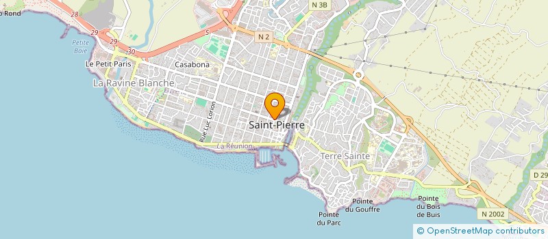localisation de l'entreprise MADAME ROUCAYA BANIAN à SAINT-PIERRE
