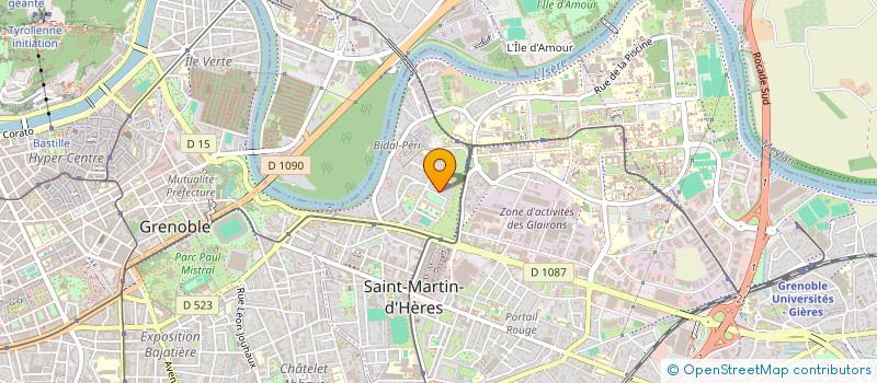 localisation de l'entreprise MADAME ROUCHENNE ALQUIER  SAINT-MARTIN-D'HERES