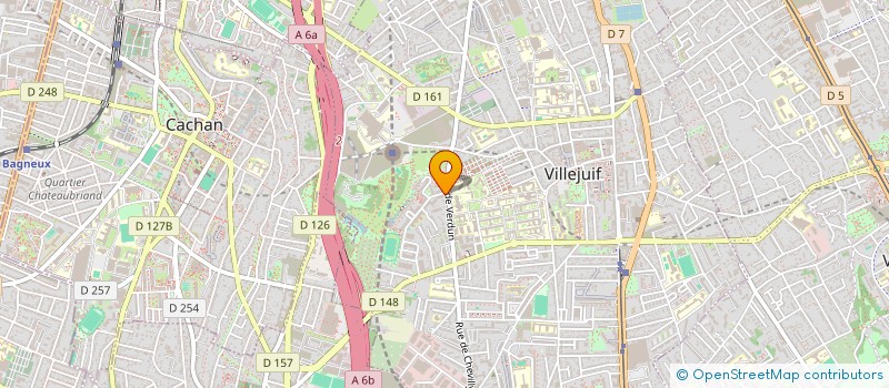 localisation de l'entreprise MADAME ROUCHIDANATH LAWANI à VILLEJUIF