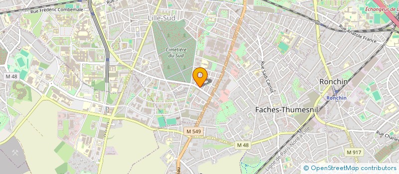 localisation de l'entreprise MADAME ROUFAIDA CHIGURI à LILLE