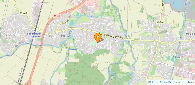 localisation de l'entreprise MADAME ROUGIYE ASLANOVA  FEGERSHEIM