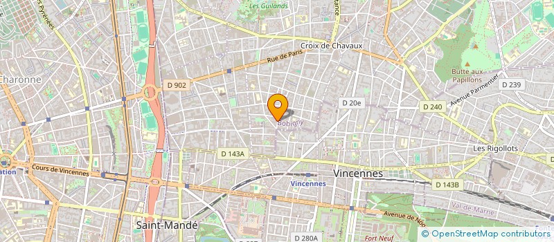 localisation de l'entreprise MADAME ROUKAYA BOULTAME à MONTREUIL